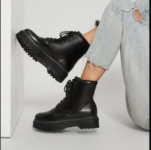 Lace-Up Platform Boots (Knockoff Dr. Martens)